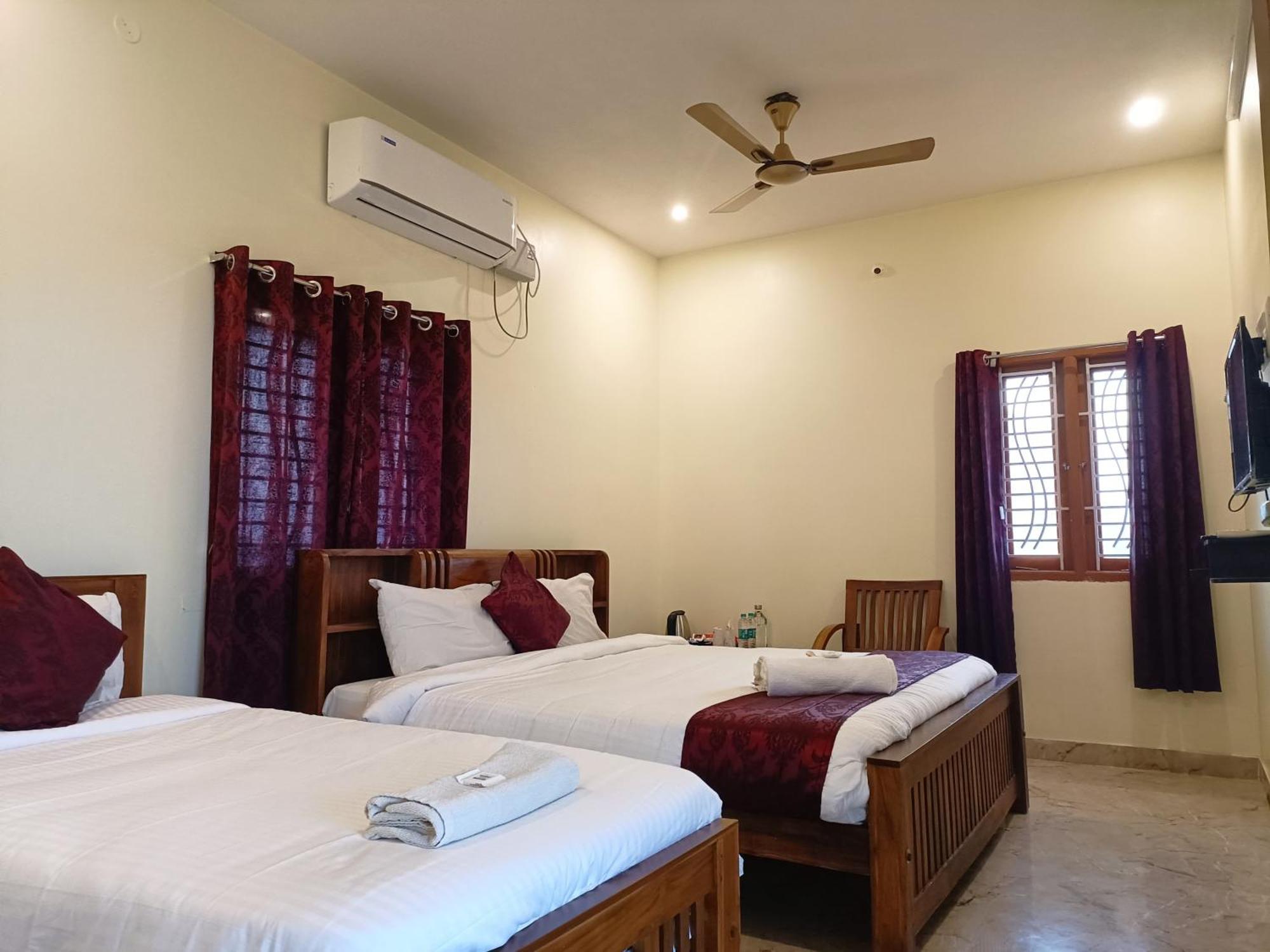 Bairava Bliss Inn Rāmeswaram المظهر الخارجي الصورة